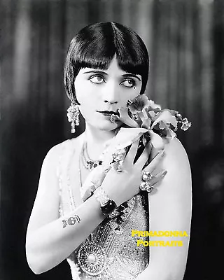 POLA NEGRI 8X10 Lab Photo B&W  WOMAN OF THE WORLD  Portrait With RARE ARM TATTOO • $14.99