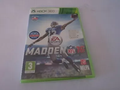 Madden NFL 16 XBOX 360 New Sealed • $77.51