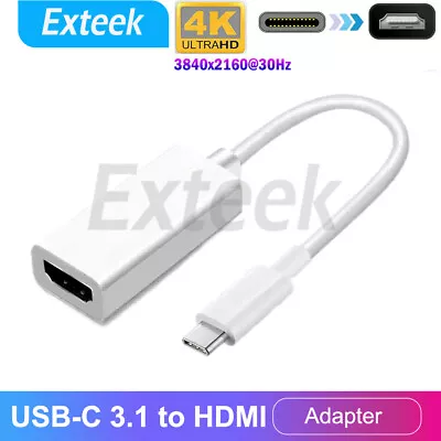 Type C USB-C 3.1 To HDMI Adapter Cable Converter For MacBook ChromeBook Samsung • $9.99