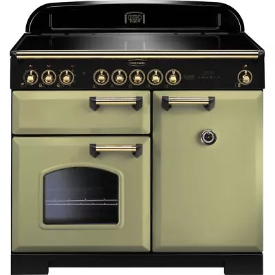 Rangemaster CDL100EIOG/B Classic Deluxe 99cm Electric Range Cooker 5 Burners • £3019