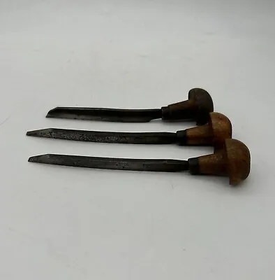 Vintage E C Muller Etching Engraving Tools Burnisher Carving Scraper - Set Of 3 • $30