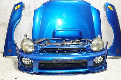 $1614.99 • Buy JDM Subaru Impreza WRX V7 Bumper HID Headlights Hood Fenders 2002-2003 Wagon GGA
