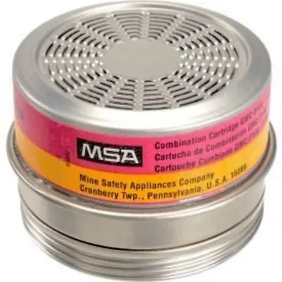 MSA Comfo Respirator Cartridges Organic Vapor/Acid Gas/P100- 815180- 6 Pack • $39.99