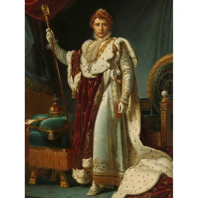 Gerard Portrait Emperor Napoleon I Bonaparte Canvas Wall Art Print Poster • £13.99