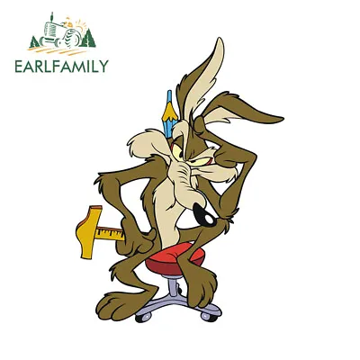 EARLFAMILY 5.1  Wile E Coyote ACME Rocket Car Stickers Anime Decals Bumper Decor • $3.79