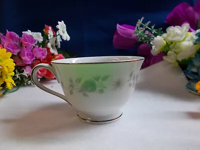 Lovely Noritake China Cup - Wellesley 6214 - Made In Japan Platinum Trim # M 68 • $15