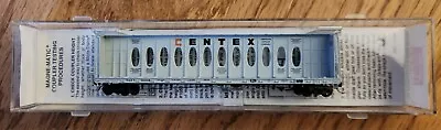 Micro Trains Centex 60' 8  Centerbeam Bulkhead Flat Car 53040 • $19.99