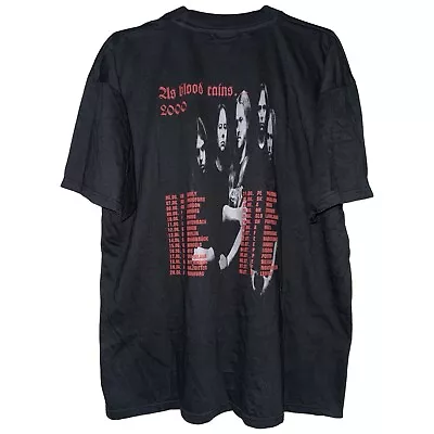 Vintage Fleshcrawl 2000 Tour T-Shirt Size XL Dismember Dying Fetus Immolation • $125