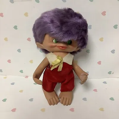 Rare Vintage 1965 MONKEY BOY - 8  Unica Troll Doll - Made In Belgium • $35