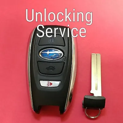 Unlocking Service Subaru Keyless Smart Key HYQ14AHC HYQ14AHK- Read Description • $22.49