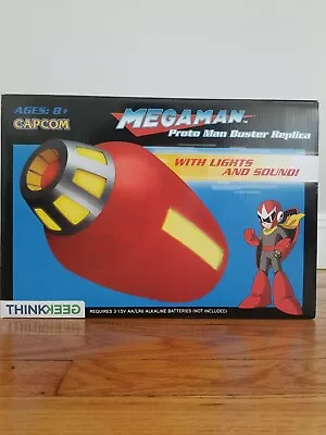 Mega Man: Life-Size Proto Man Mega Buster Replica From ThinkGeek (New & Sealed!) • $300