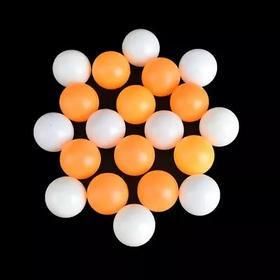 12Pcs NEW Table Tennis Ping Pong Competition Balls Orange & White Value Set • $11.68