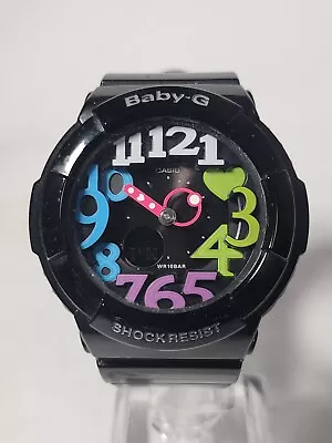 Casio Baby G Shock Black 5194 BGA-131 Analog Watch New Battery • $50