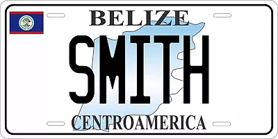 Belize Map Custom Personalized License Plates Auto Bike Motorcycle • $14.99