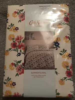 £39 • Buy Cath Kidston Super King Duvet Set Summer Floral *BRAND NEW IN PACK*