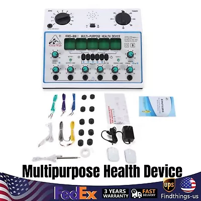 KWD808-I Electric Acupuncture Stimulator Machine 6 Channel Output Patch Massager • $97.85