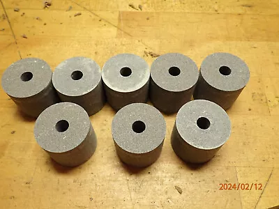 8 New Metal Lathe Tool Post Id Grinding Stones Wheels 1-1/2 X 1-3/8 X 3/8 Bore • $55