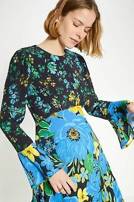 Oasis Patch Print Bold Floral Mini Dress • £16.99