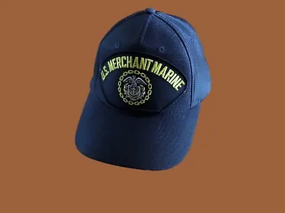 U.s Merchant Marine U.s Navy Ship Hat Official U.s Military Ball Cap U.s.a Made  • $23.95