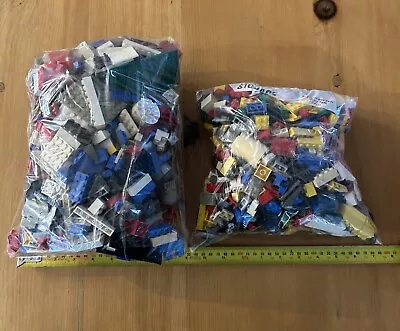 Bulk Vintage Lego - One & Half Large Zip Lock Bags Full - Parts And Pieces • $60