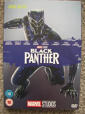 Black Panther With Phase Three Slipcase New + Sealed DVD Marvel Studios • £3.95