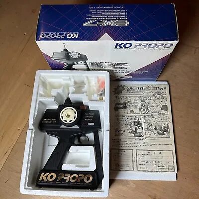 KO PROPO - EX-7 RC Pistol Grip 2-Channel Controller - Radio Control Transmitter • $140