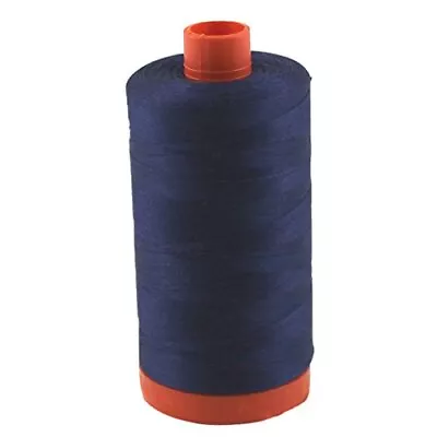Thread 2784 Dark Navy Cotton Mako 50wt Large Spool 1300m • $33.06