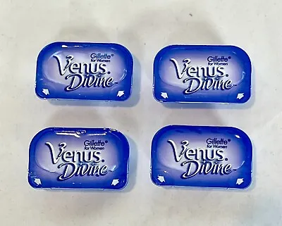 Lot Of 4 Gillette For Women Venus Divine Razor 3 Blade Refill Cartridges Sealed • $20