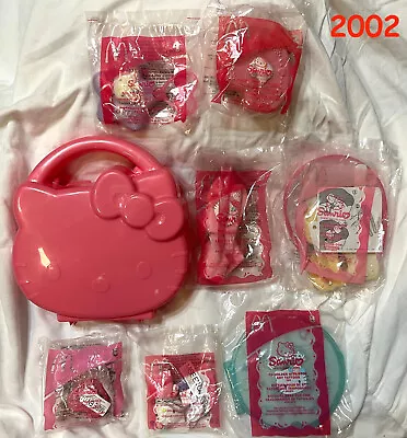 HELLO KITTY Toys (complete  Set Of 8)  SANRIO Ltd.  McDonald's McD (2002) *NIOP • $60.99