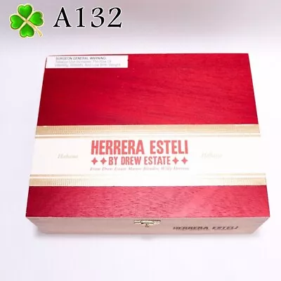 Herrera Esteli Toro Especial Habano Wood Cigar Box 8.75  X 7  X 2.75  A132 • $5.55