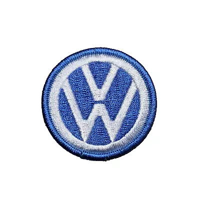 NOS Vintage 1970s 1980s Volkswagen VW Circular Logo Embroidered Patch • $10