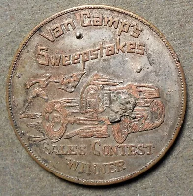 Van Camp’s Sweepstakes Sales Contest Winner (Race Car Finish)   VCII 1930 VC. • $9.99