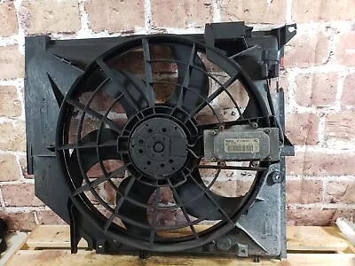 01-04 Bmw E46 330ci 330i M54 Engine Radiator Cooling Fan Motor W/ Shroud Oem • $149.99