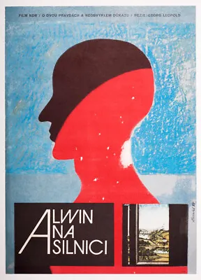 £92 • Buy Film Poster Alwin On The Road 1975 Graphic Design 70s Cinema Art Large Print