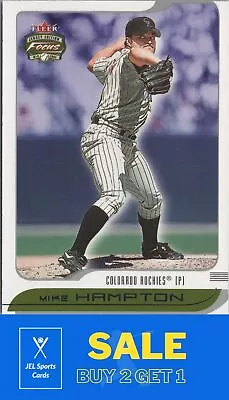 2002 Fleer Focus Jersey Edition #198 Mike Hampton • $1.99