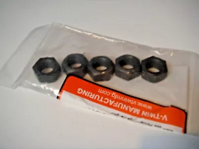 $31.50 • Buy Harley UL EL FL Rear Brake Nuts 7905  Pivot Lever Parkerized V-Twin 37-6138  D4