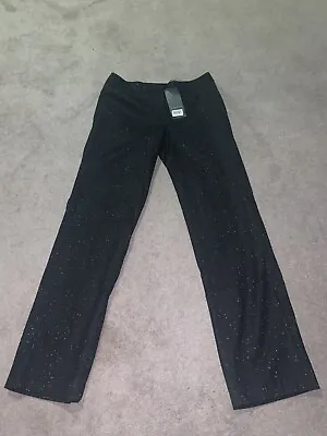 Vintage Escada Pants Mens Size 38 | Black With White Dots | Org- $825 • $39.99