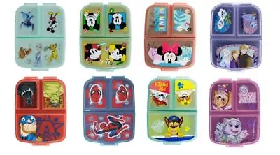 £11.99 • Buy New Design Kids Character 3 Compartment Sandwich Lunch Box Licenced Items