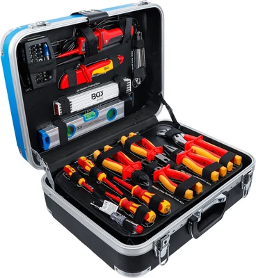 £299.77 • Buy Box 118 Tools Electrician Screwdriver Clamp Hammer Wrench Socket Meter BGS Tech