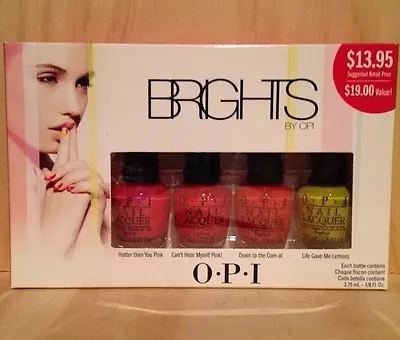 OPI Mini Nail Polish Lacquers Brights 4 Colors Great Gift! • $10.44