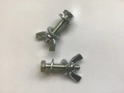 Set Screw Bolts M5 - M6 With Washers And Wing Nuts • £2.65
