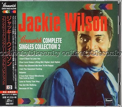 Jackie Wilson~  Brunswick Complete Singles Collection Vol 2  ~ SEALED 2xCD Japan • £24.99