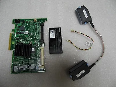 $49 • Buy Dell Poweredge Server 1950 Perc 6i Sas Sata Raid Kit Battery 256mb Ram Cables