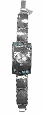 £431.20 • Buy Designer Sterling Silver - Handmade Aviv Chunky Watch W00100-OP