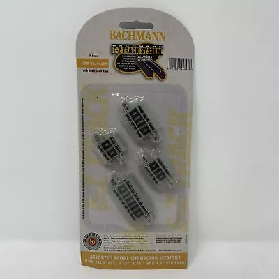 BACHMANN N SCALE EZ TRACK ASSORTED SHORT SECTION Piece Gray Train BAC44899 NEW • $13.89