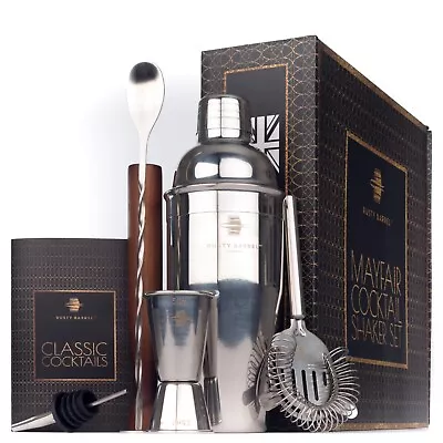 £35 • Buy 🍸 Rusty Barrel Mayfair Cocktail Shaker Set - NEW