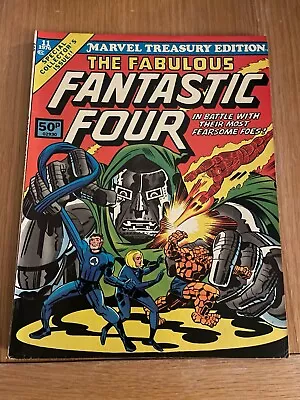 Marvel Treasury Edition The Fabulous Fantastic Four #11 1976 VFN Dr Doom • £7.99