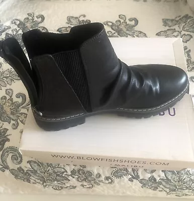 New ~ Blowfish Malibu Women's Vegan Leather Ankle Boots ~ Size 10M ~ Ret $69.99 • $34.99