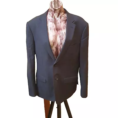 Peter Jackson Zignone Dress Jacket Men's Navy Blue Chest Size 46 Cm Lined • $48.16