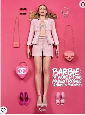 Barbie(TM): The World Tour Hardcover Margot Robbie FREE SHIPPING • £39.99